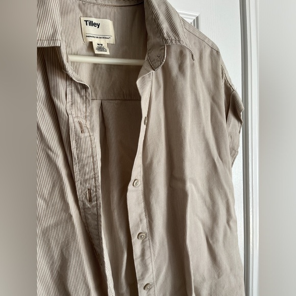 Tilley button up pin stripe blouse - Picture 1 of 5